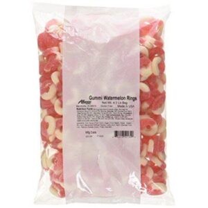 Albanese Watermelon Rings 4.5lb Bag Bulk